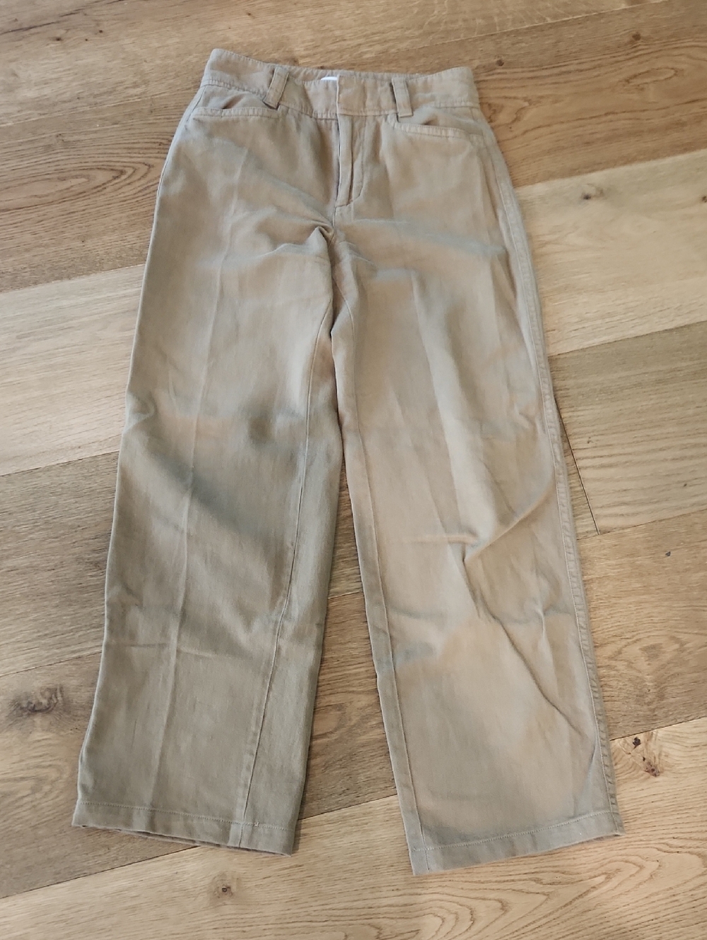 Vince Women's Tan Straight-Leg Pants